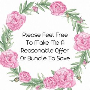 Please Feel Free To Make Me A Reasonable Offer!